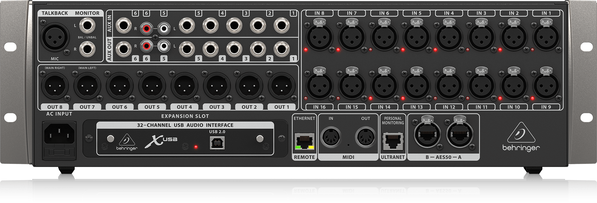 Аудио Миксер Behringer X32 Rack