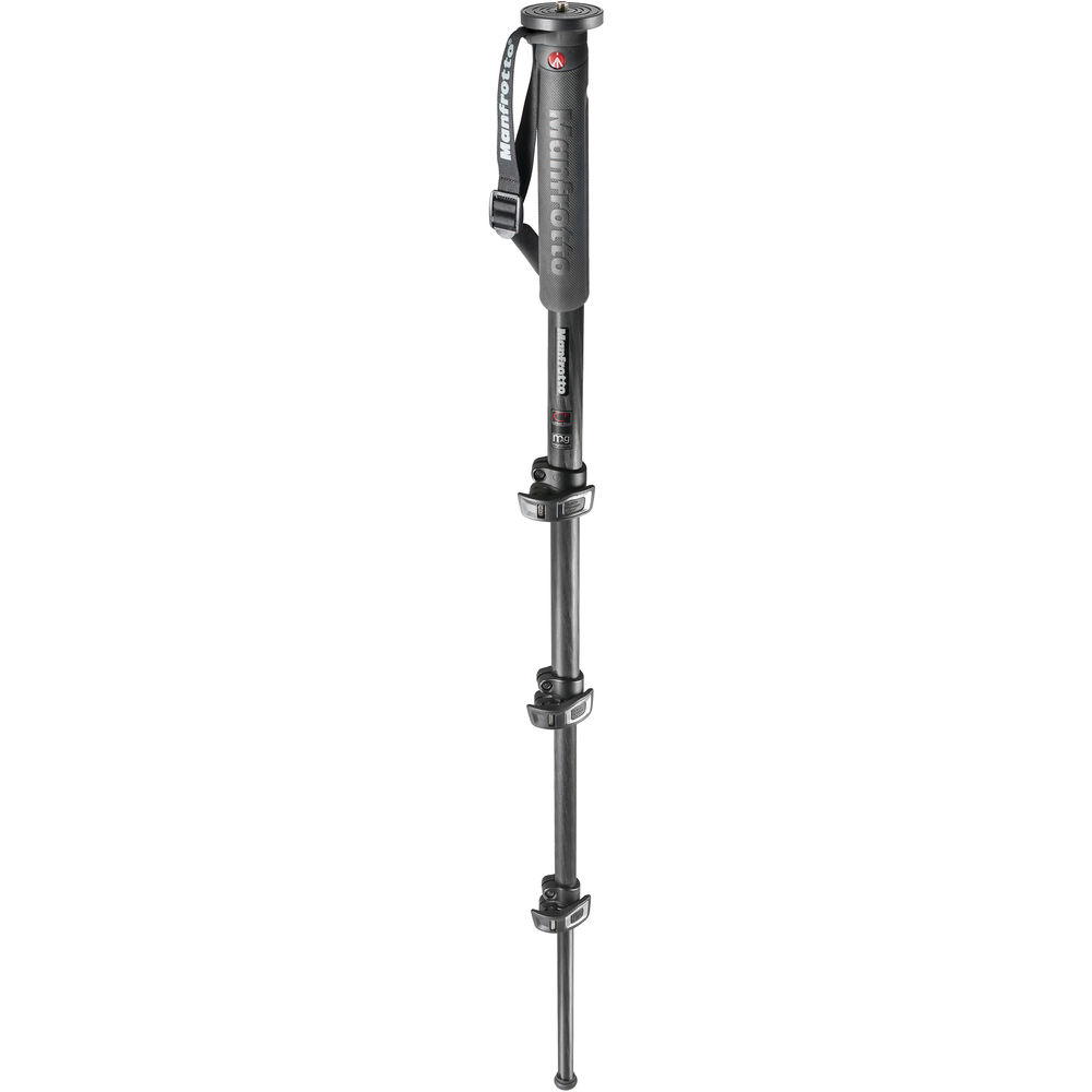 Карбонов монопод Manfrotto MPMXPROC4 - 4 секционен - 10г. гаранция