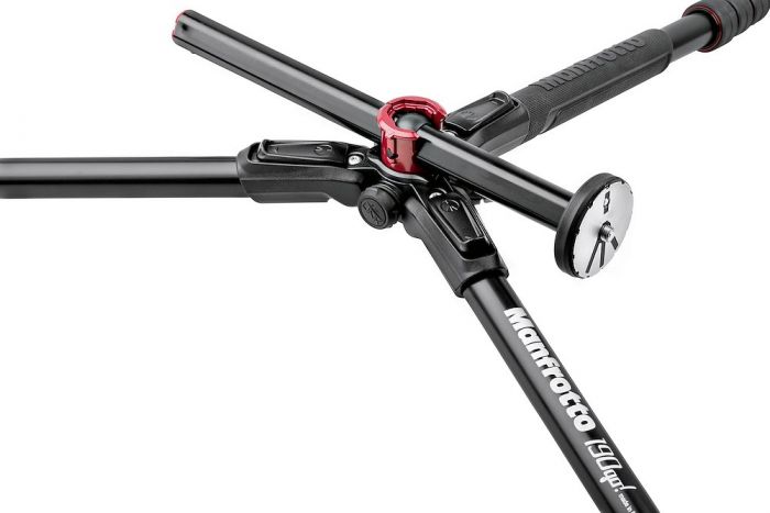 Manfrotto 190go! MS Aluminum 4-Section photo Tripod with twist locks