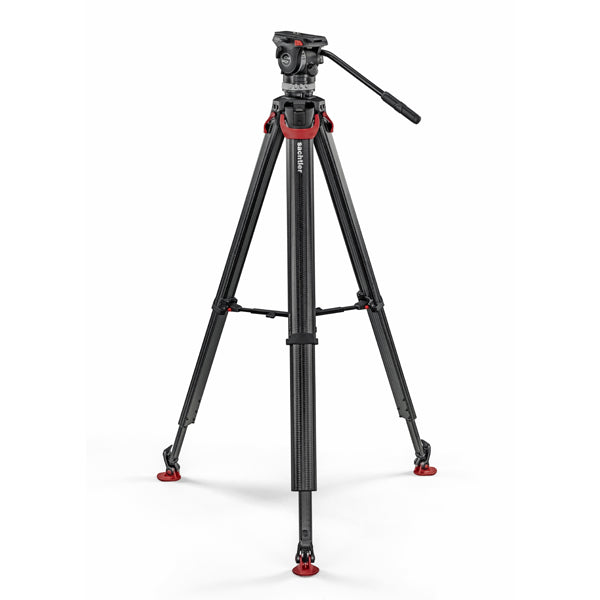 Видео статив комплект Sachtler System Ace XL Mk II flowtech75 MS карбонов със система за бързо разпъване