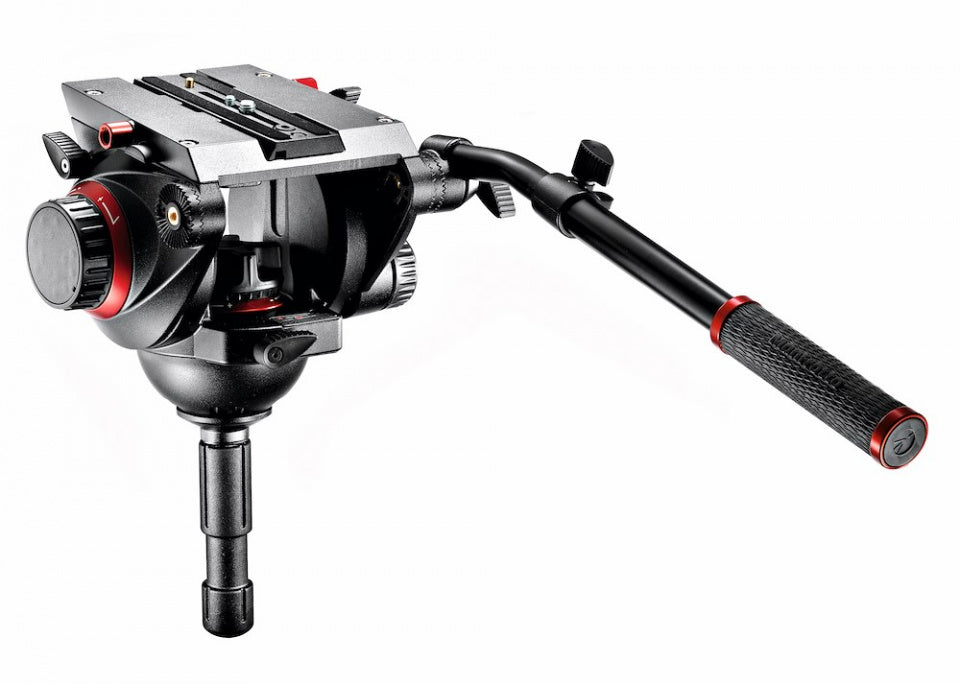 Видео статив кит Manfrotto с глава 509 FAST и двойни бързо разпъващи карбонови крака 645 - среден паяк