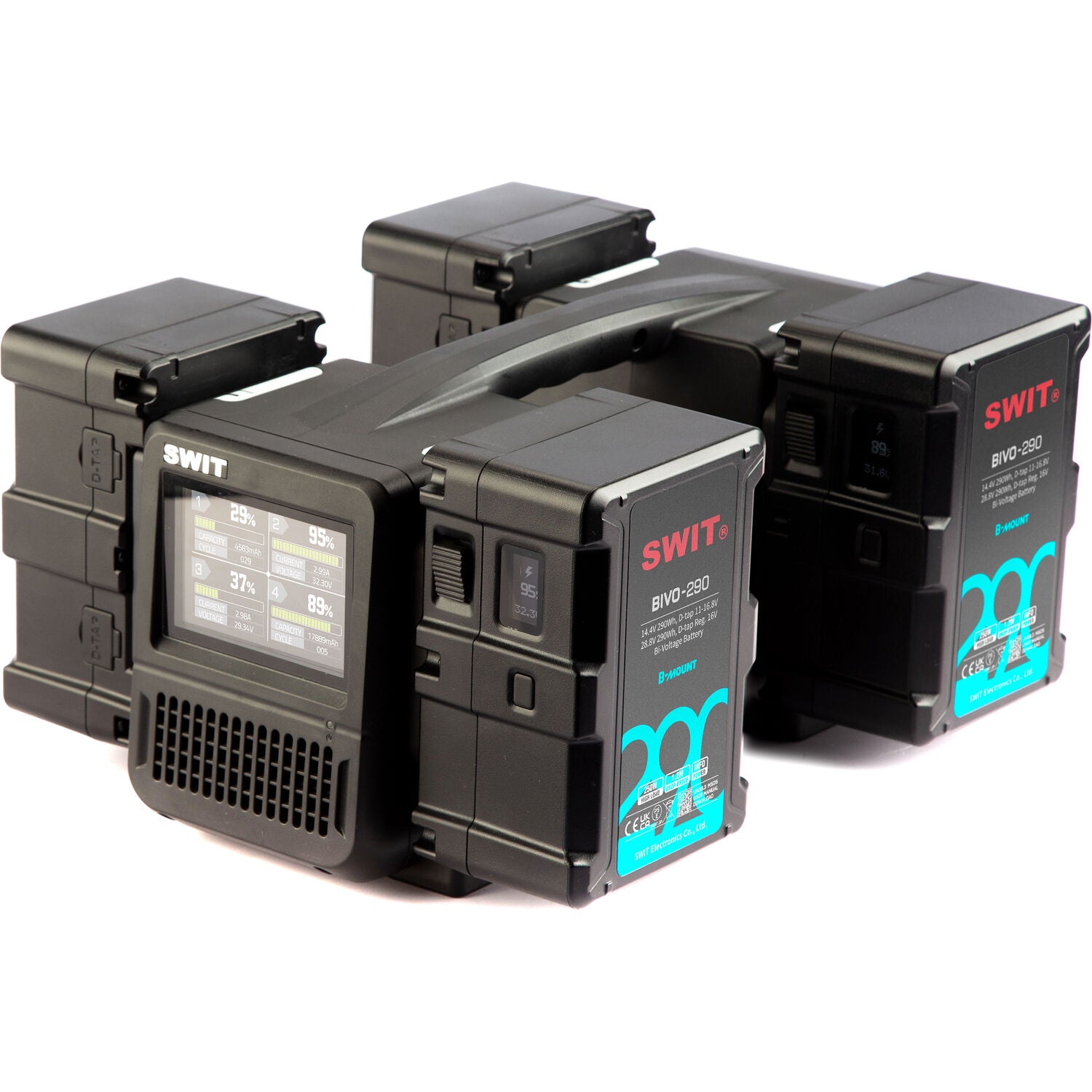 Батерия SWIT BIVO-290 290Wh Bi-voltage 14.4-28.8V B-mount (ARRI)
