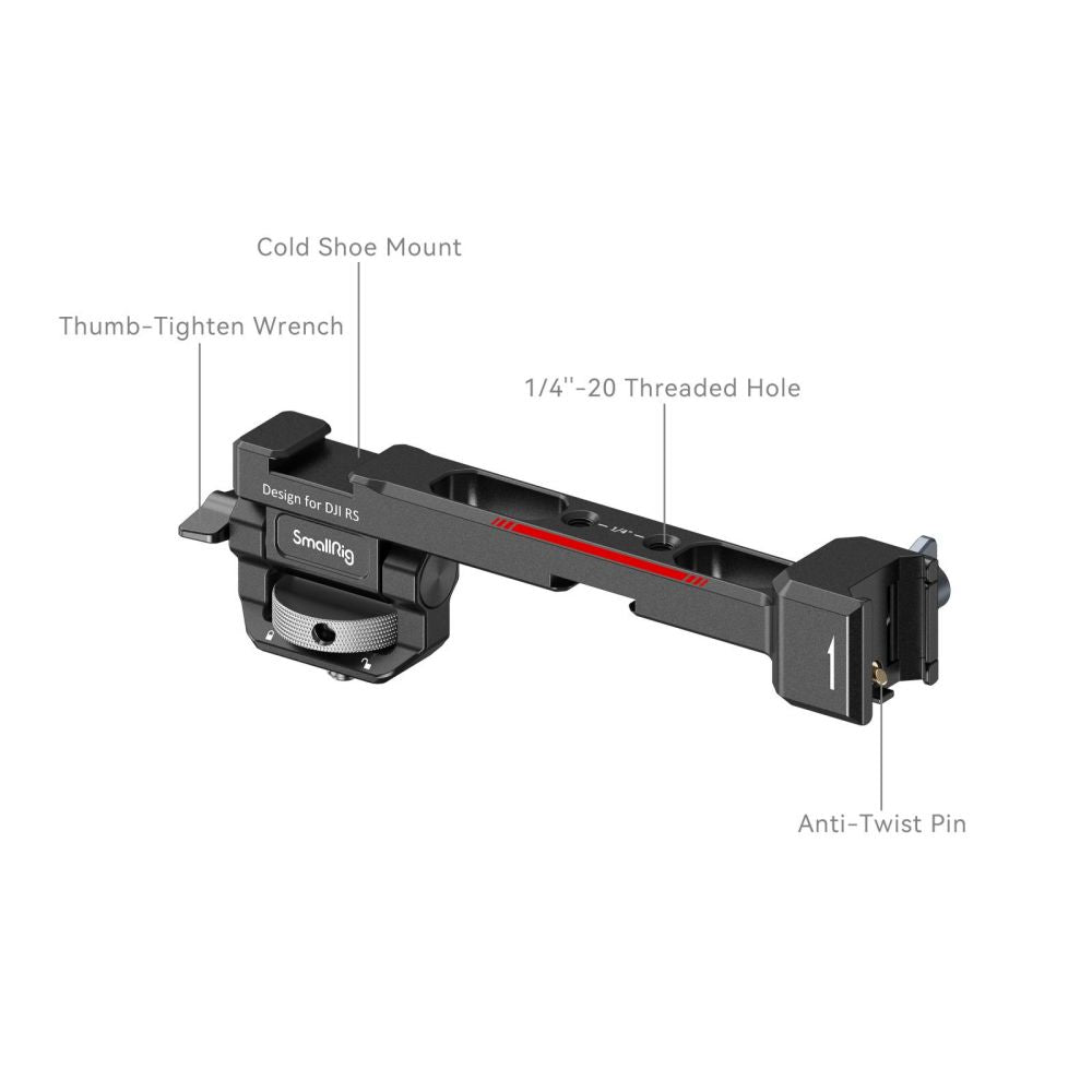 Държач за монитор с NATO клампа за DJI RS 2/RSC 2 от SmallRig