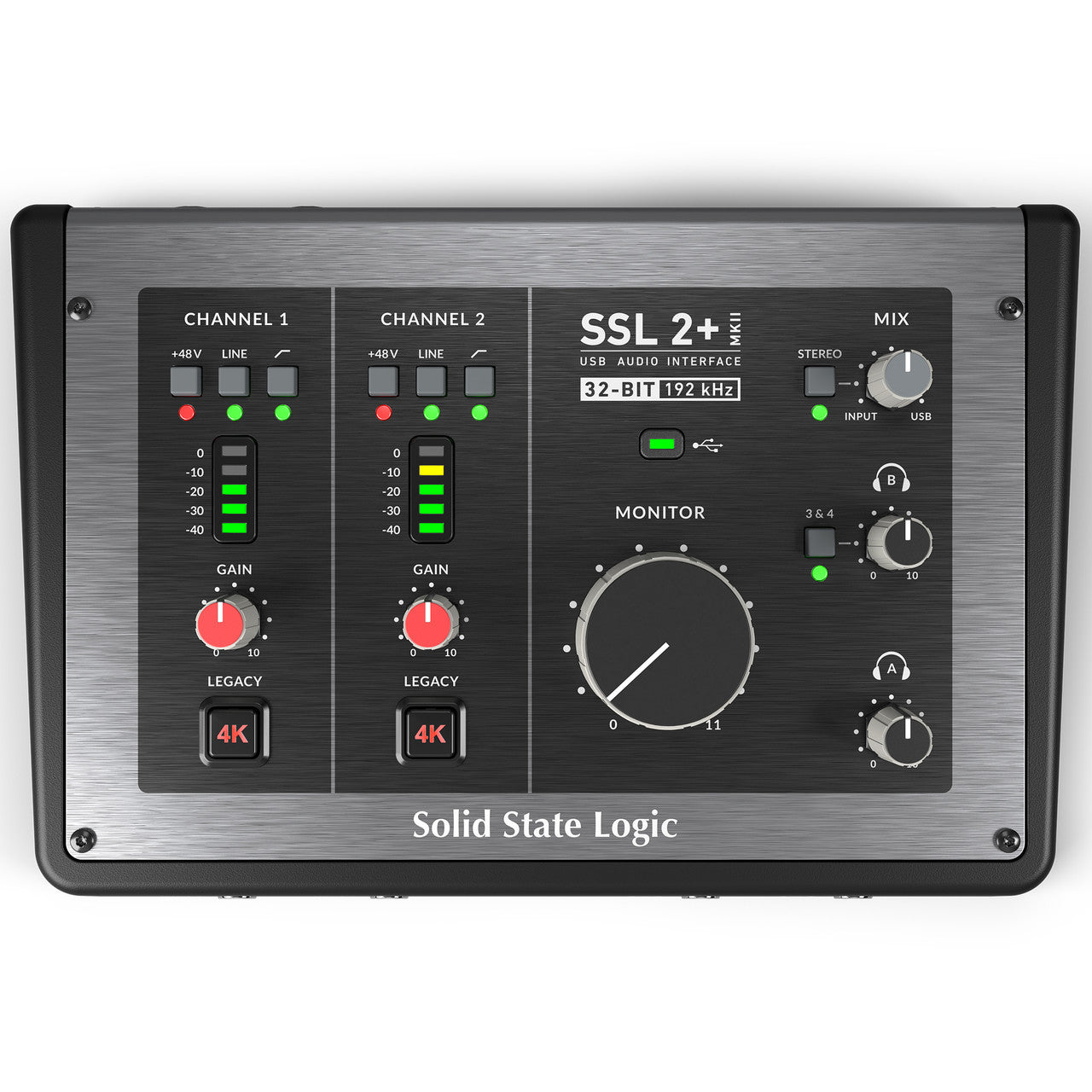 Аудио интерфейс Solid State Logic SSL2+ MK2