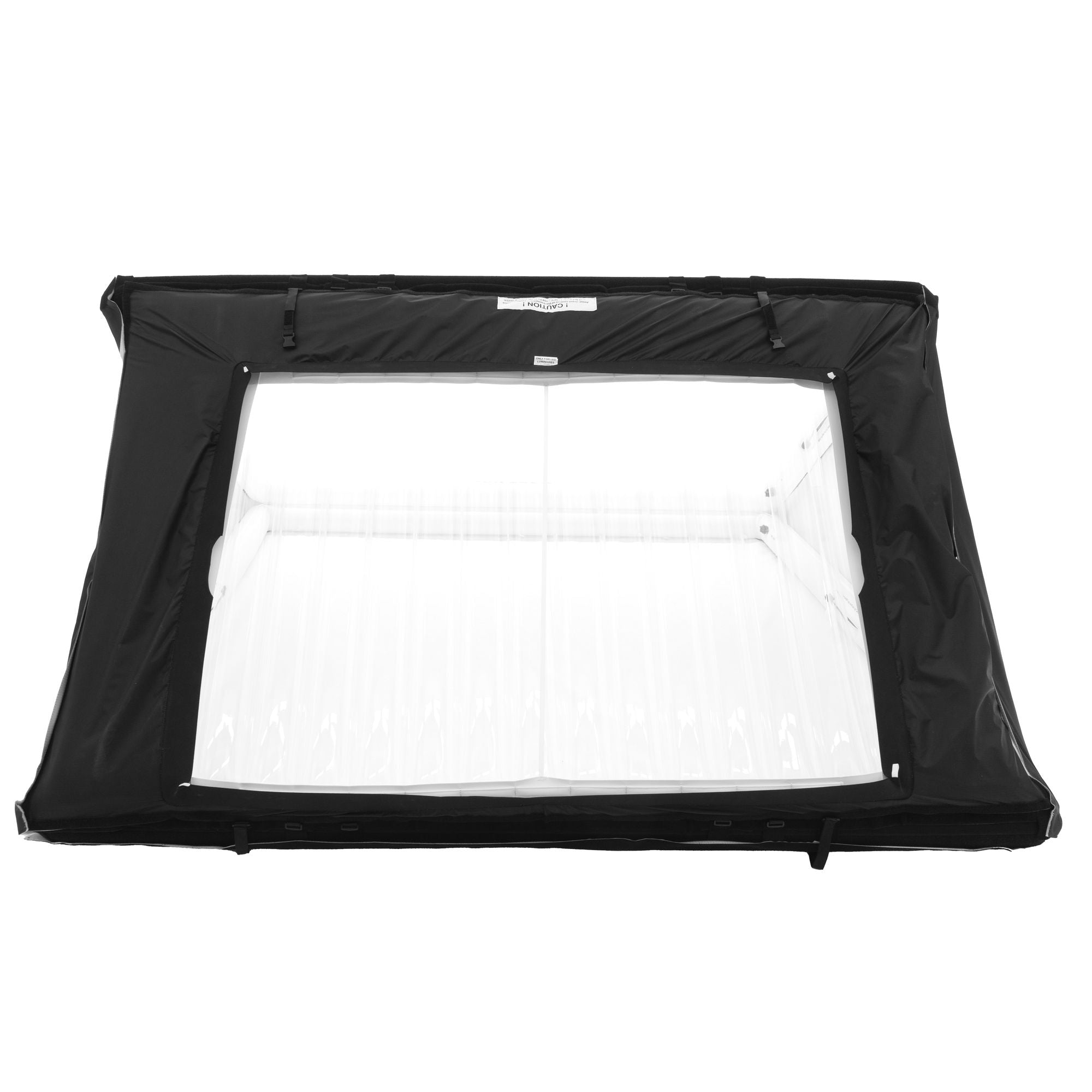 Надуваем софтбокс DoPChoice SnapBox AirGlow 2x2 за панели като Creamsource Vortex24 и Arri S360