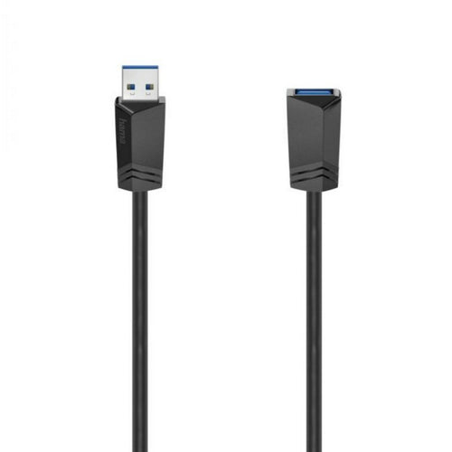 Удължителен кабел HAMA USB 2, USB-А Мъжко - USB-А Женско, 5 м, 480 Mbit/s