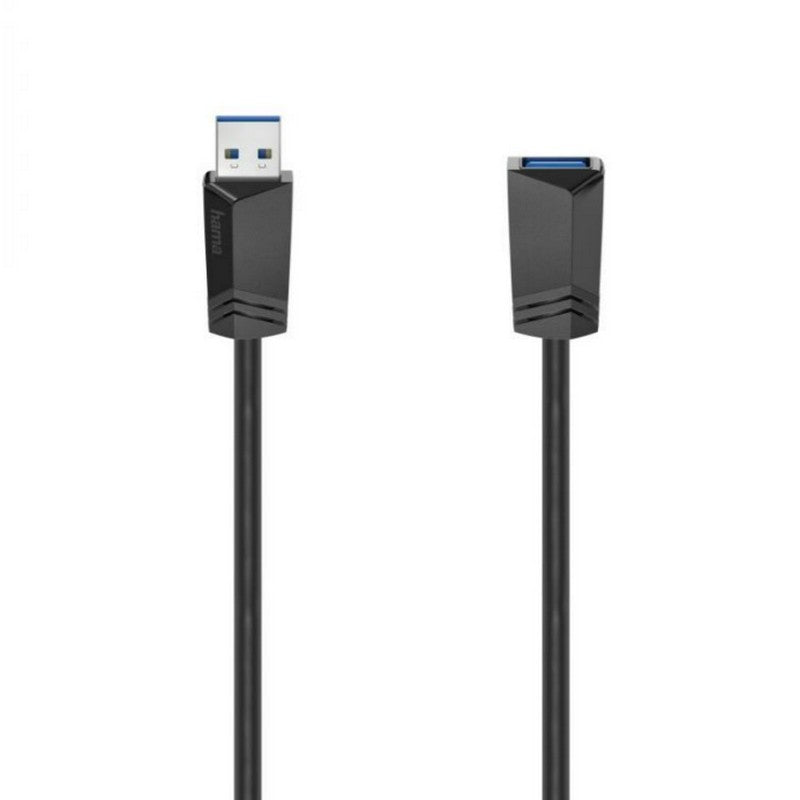 Удължителен кабел HAMA USB 2, USB-А Мъжко - USB-А Женско, 5 м, 480 Mbit/s
