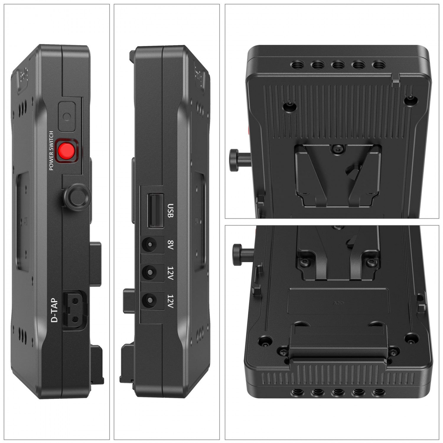 Адаптерна плоча за батерия SmallRig V Mount с регулируемо рамо 3204B
