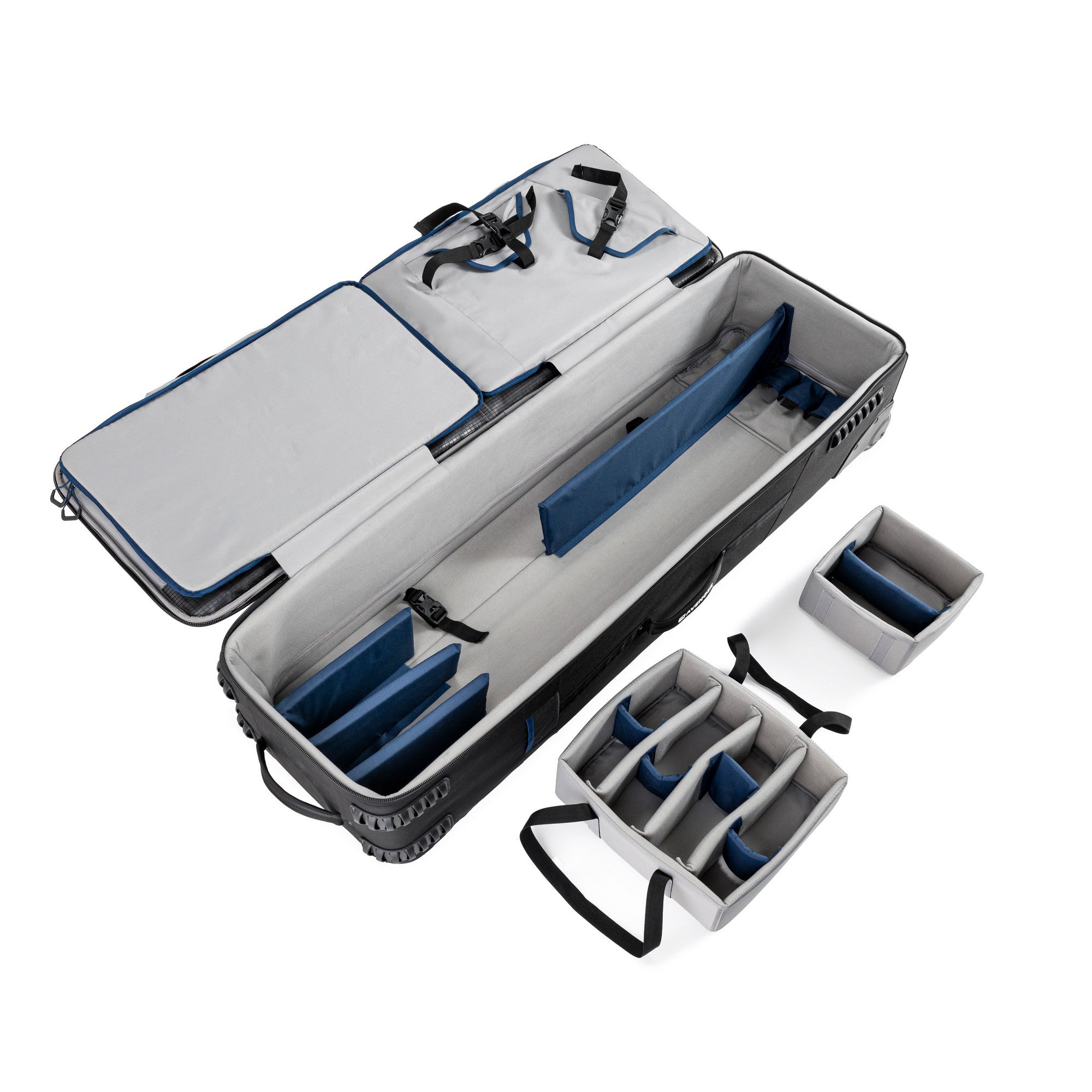 Чанта за три Detachable C-Stand-а и аксесоари - с колелца