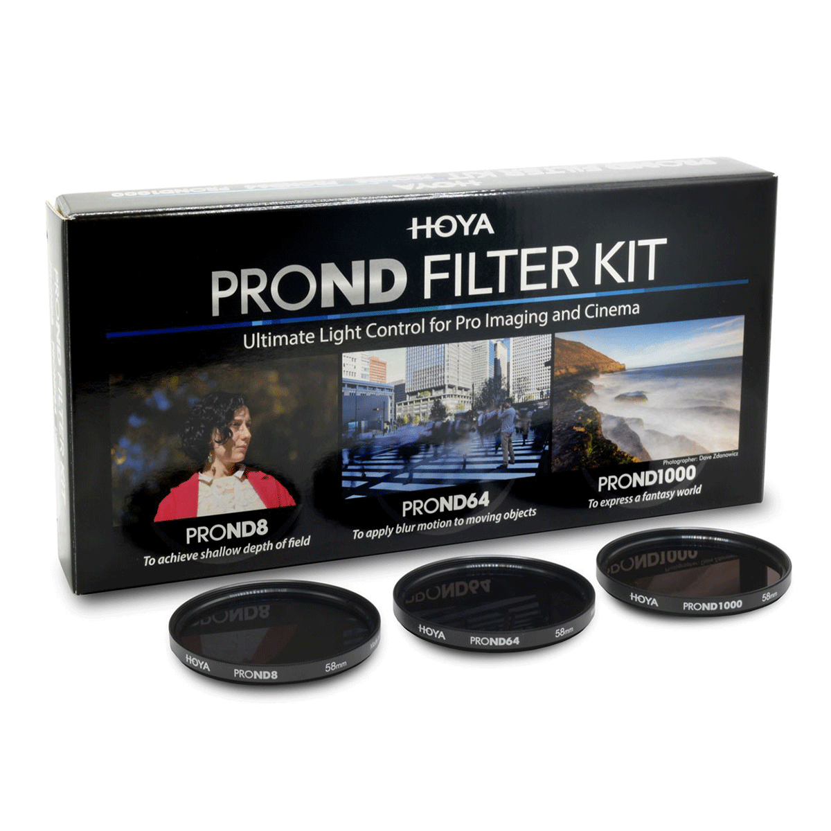 Комплект филтри Hoya 62mm PRO ND FILTER KIT 8/64/1000