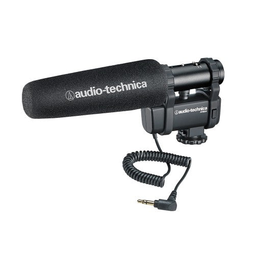 Audio-Technica AT8024 STEREO/MONO CAMERA-MOUNT MICROPHONE