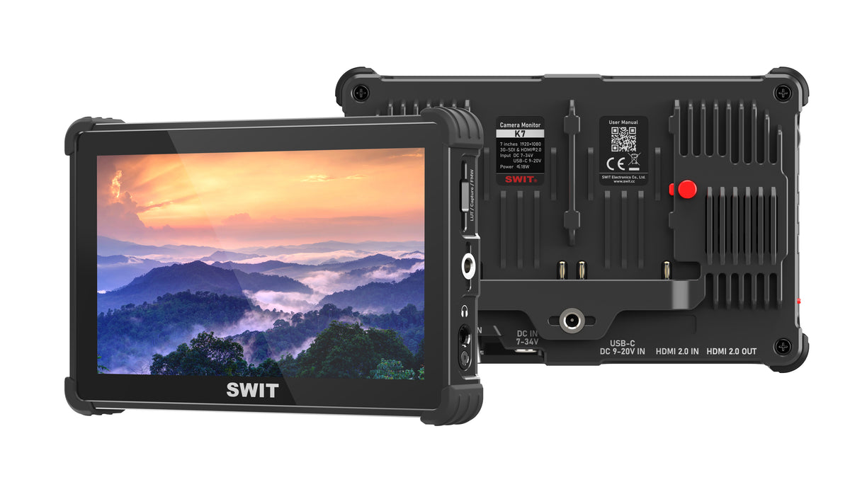 SWIT K7 - 7 inch 2800nits Touch screen Metallic Professional On-camera Monitor