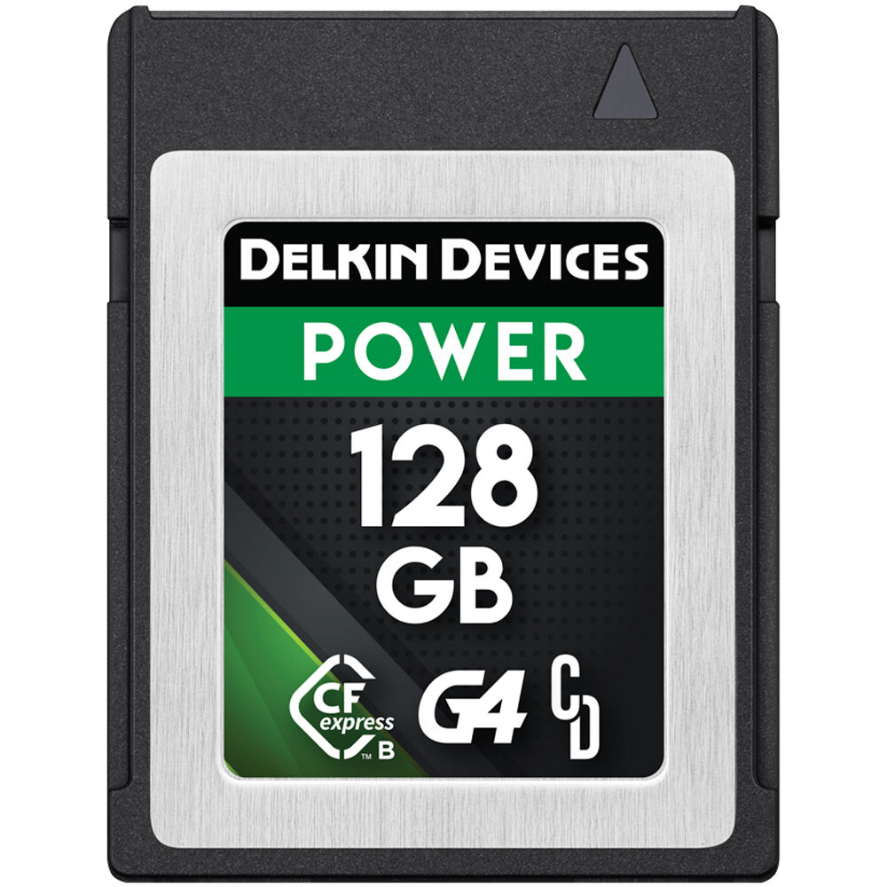 Delkin CFexpress Type B Power R1780/W1700 (G4) 256GBDelkin CFexpress Type B Power R1780/W1700 (G4) 128GB