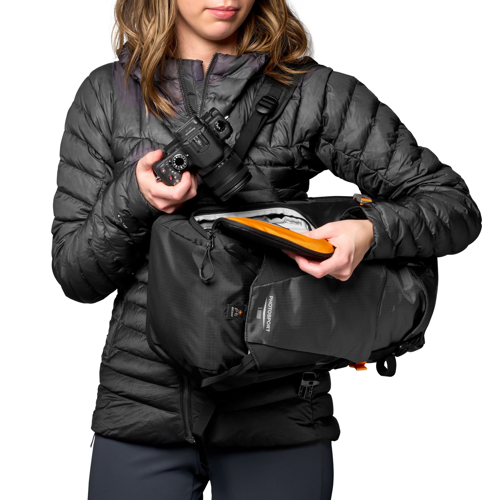 Раница Lowepro PhotoSport BP 15L AW III - Сиво