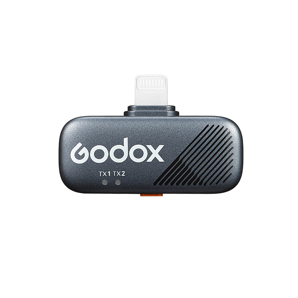 Godox Cube-SC Kit2 2.4GHz Wireless Microphone System (Black)