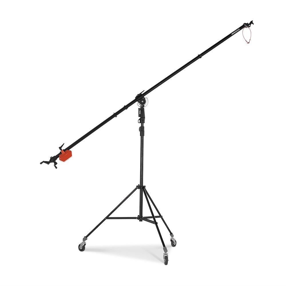 Комплект статив и напречно рамо (жираф) Manfrotto 025BS Black Superboom - 5г. гаранция