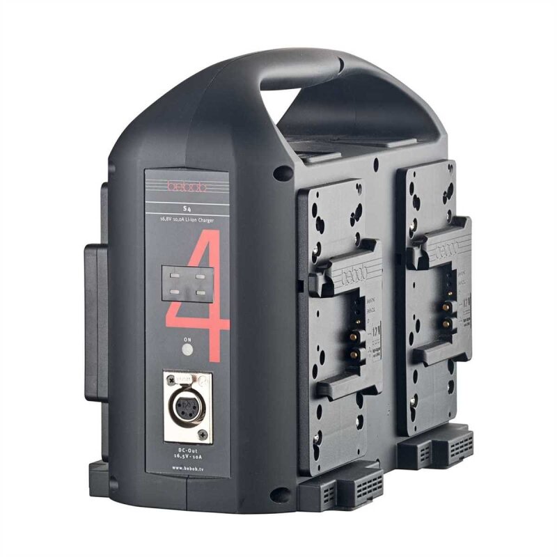 bebob BS4 4-Channel B-Mount Simultaneous Charger