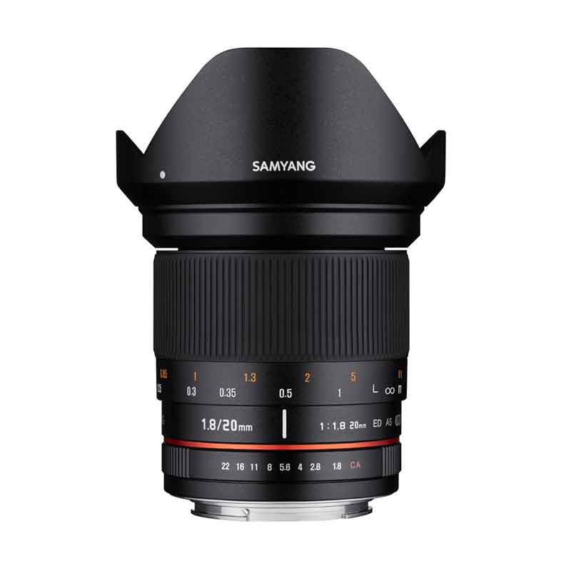Samyang 20mm f1.8 ED AS UMC for Sony E
