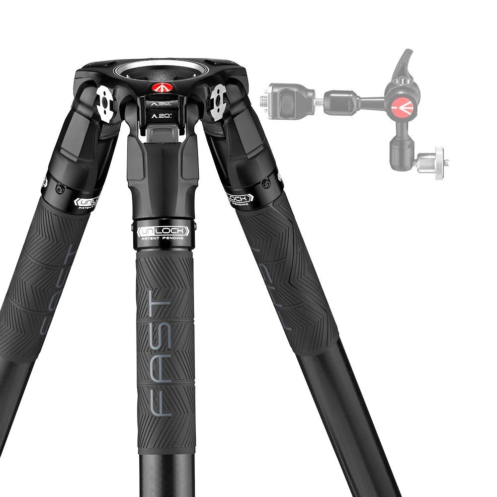 Manfrotto MVK504XSNGFC комплект Видео статив с глава 504X и карбонови крака 635 Fast