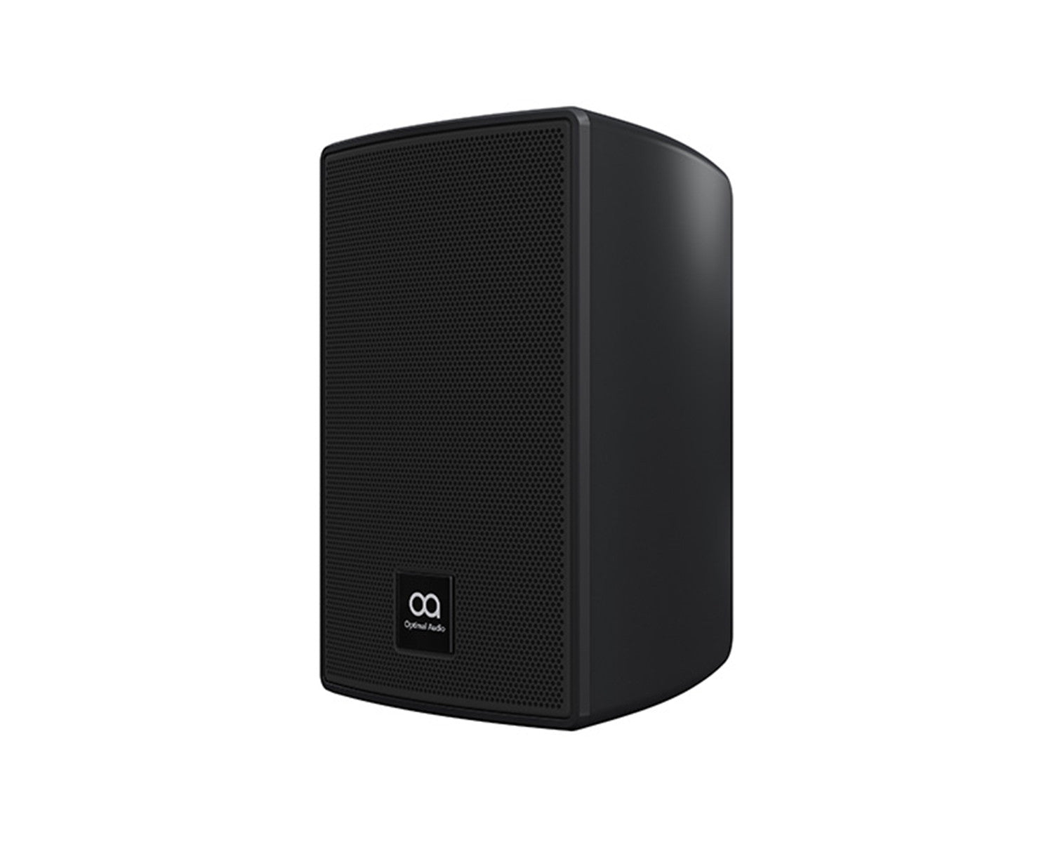 Пасивна колона Optimal Audio Cuboid 3 - 30W, 8Ω - черна - със стойка за стена