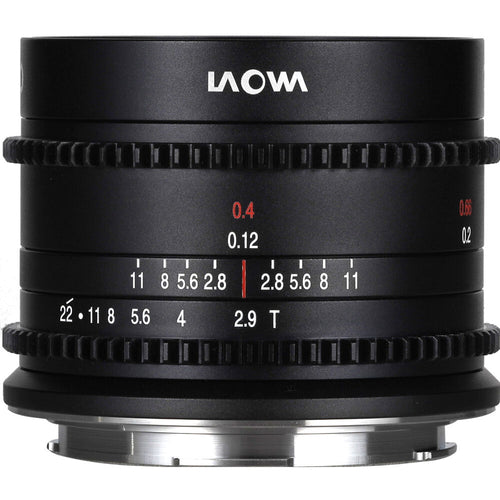 Обектив Laowa 9mm T2.9 Zero-D Cine за L-mount - метричен