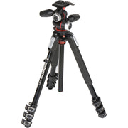 Manfrotto 190XPRO4 4-секционен статив с XPro 3-позиционна глава - 10г. гаранция