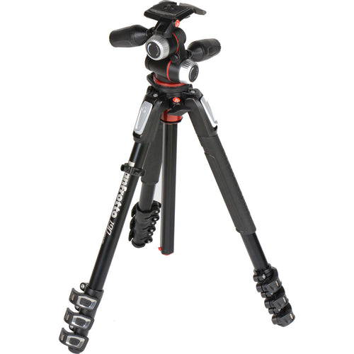 Manfrotto 190XPRO4 kit with 3-way head