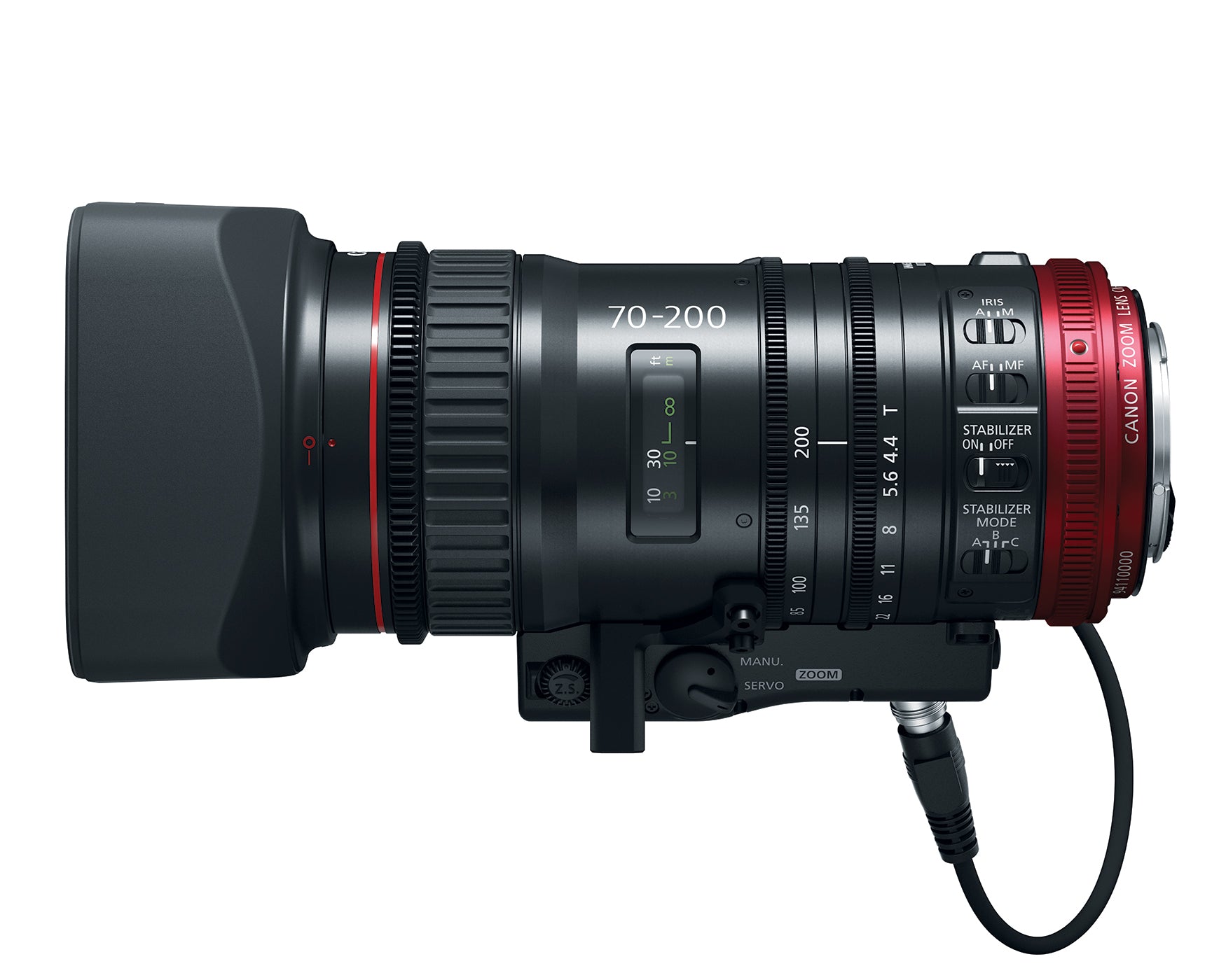 Серво обектив Canon CN-E 70-200mm T4.4 L IS KAS S