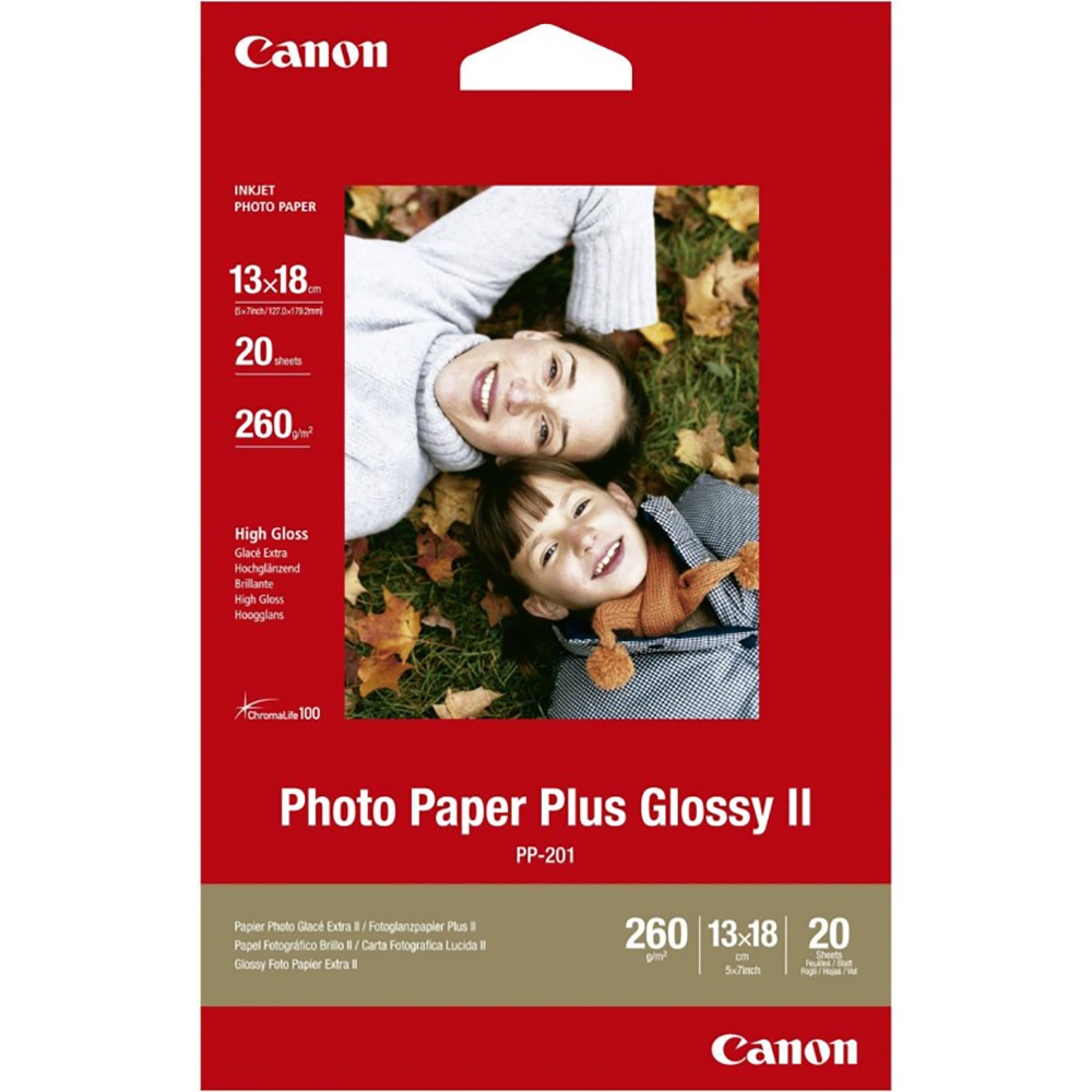 Хартия - Canon BJ MEDIA PH PAPER PP-201 13x18 20 листа