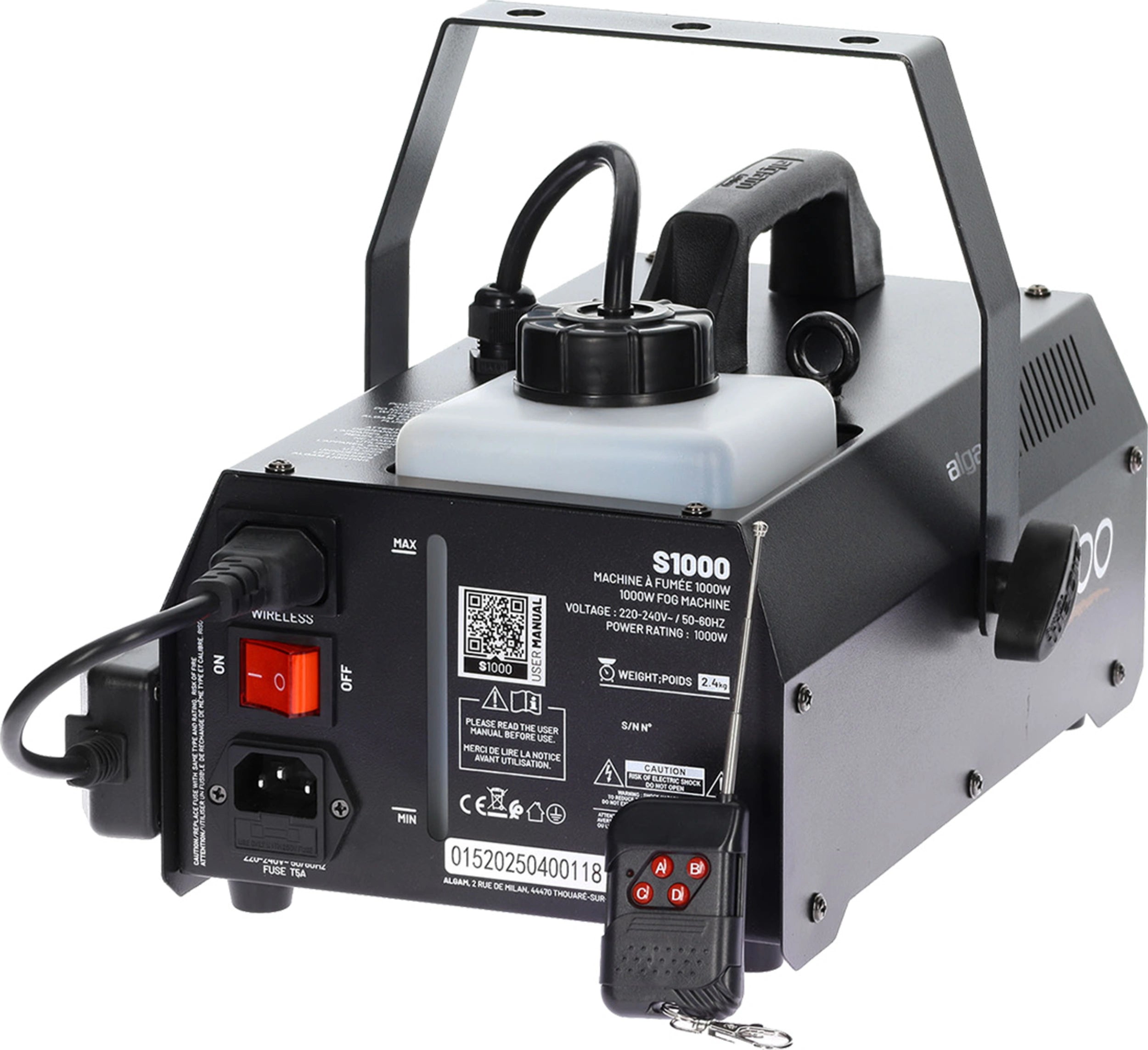 Дим машина Algam S1000 - 1000W