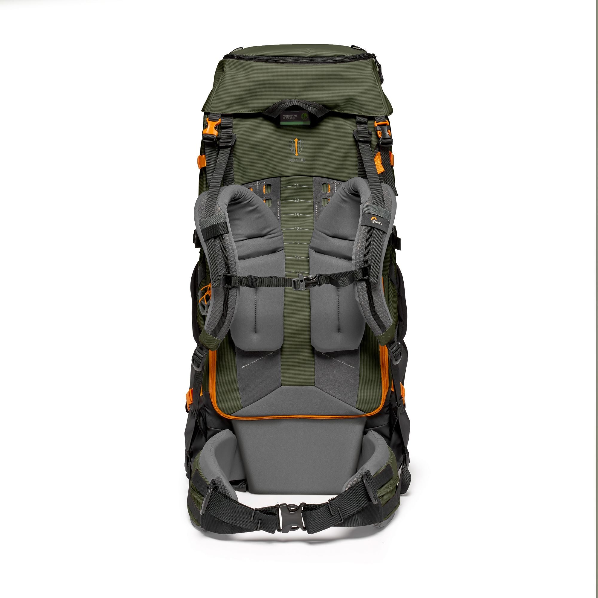 Раница Lowepro PhotoSport PRO 70L AW IV (S-M) - Тъмно зелен