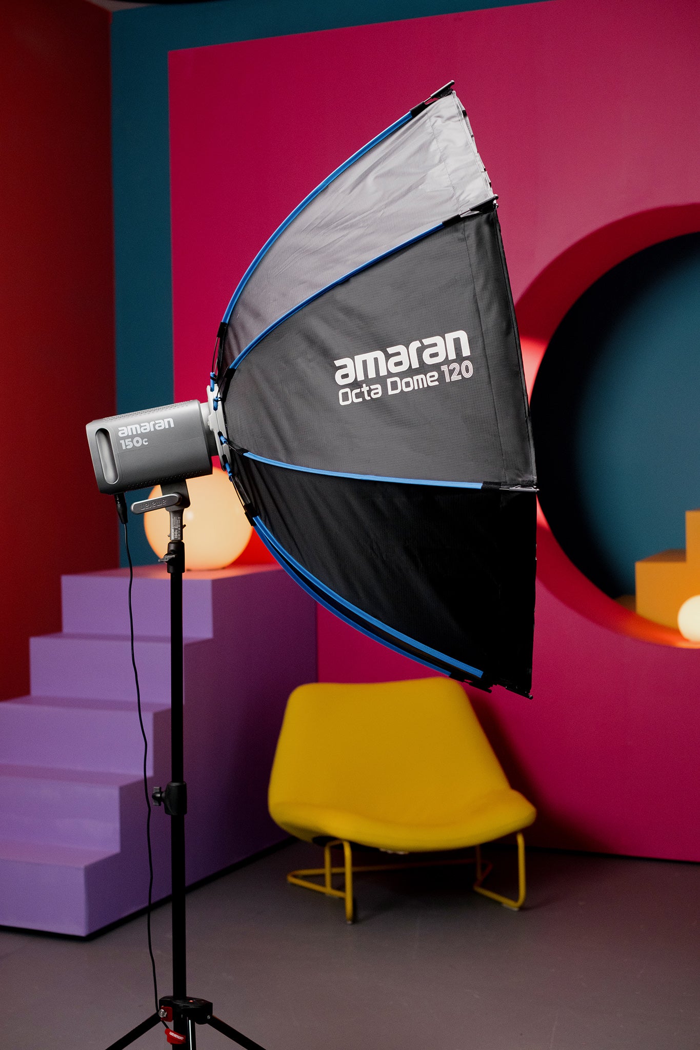 Осмоъгълен софтбокс Amaran OctaDome 120