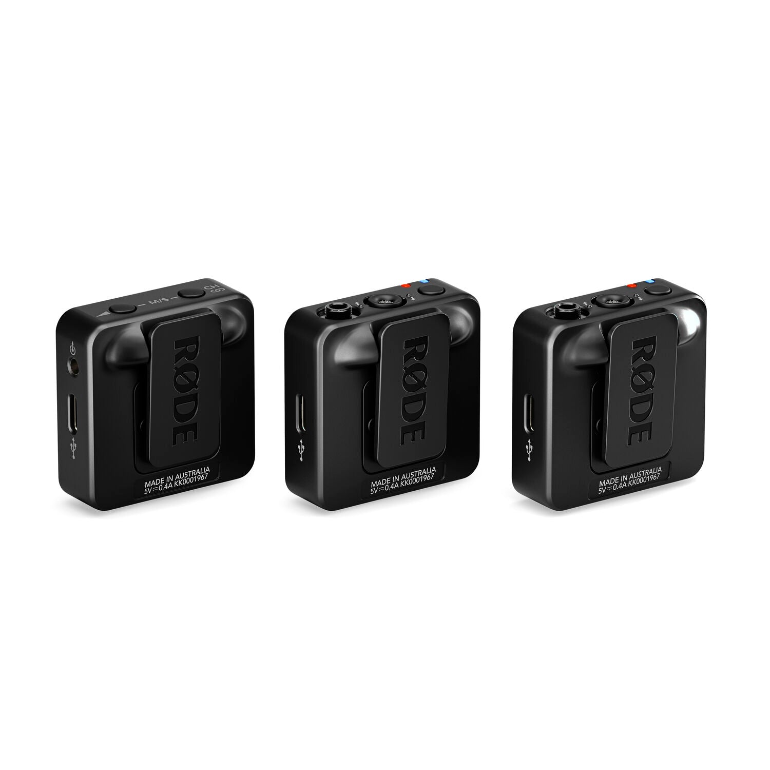 Комплект безжична брошка и рекордер Rode Wireless GO III - 2бр. предавател и 1бр. двуканален приемник