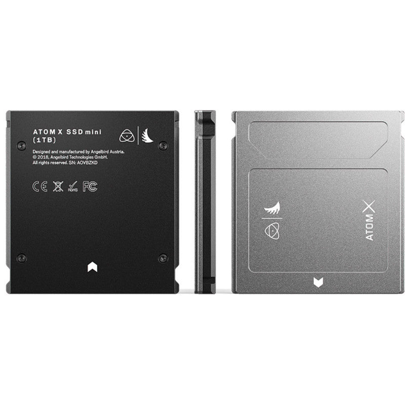 SSD диск, Angelbird AtomX SSDmini (1TB) - съвместим с Atomos Ninja V, Ninja V+ и Shogun  7