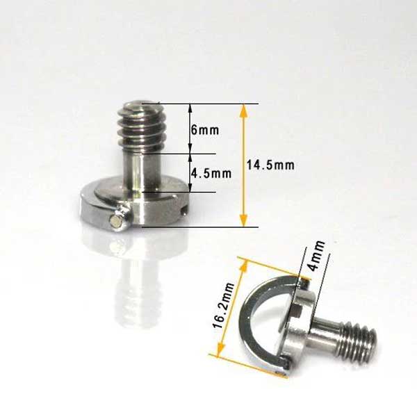 SmallRig Quick Release Fixing Screw 1/4 Inch 2 pcs.