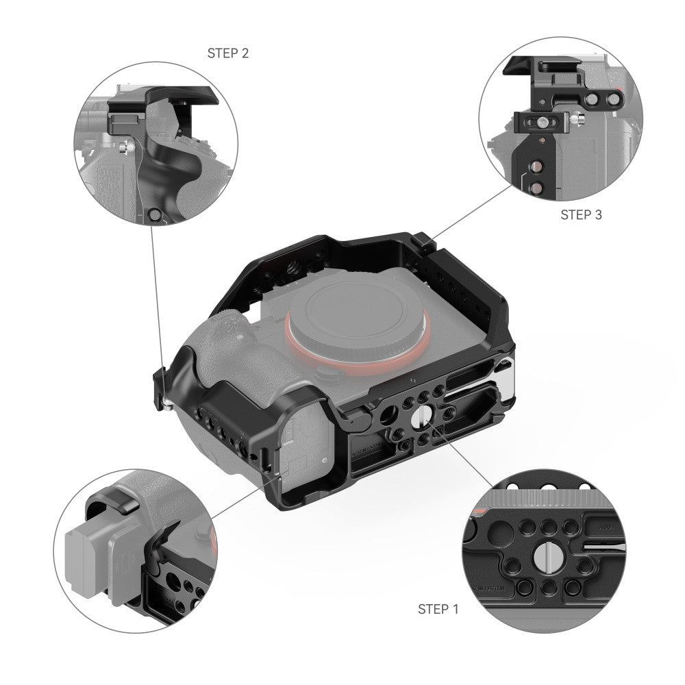 SmallRig Cage for Sony A7R III/A7M3/A7 III 2087D