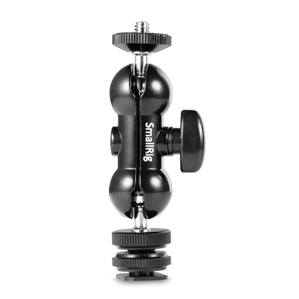 SmallRig Cool-Ballhead-V1 Multi-function Double BallHead w/ shoe mount & 1/4