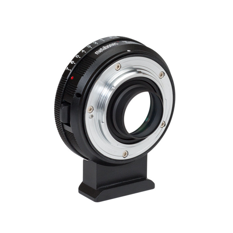 Адаптер за обективи Metabones SPEED BOOSTER XL 0.64x - Nikon F към BMPCC 4K камера (MFT)