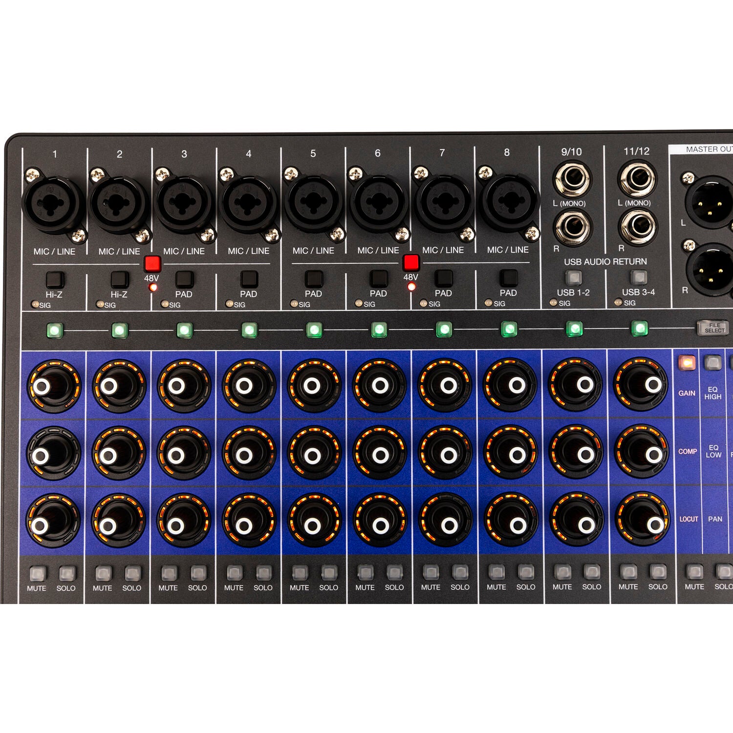 12 канален смесителен пулт с ефекти Zoom L-12NEXT Livetrak - Digital Mixer and Recorder