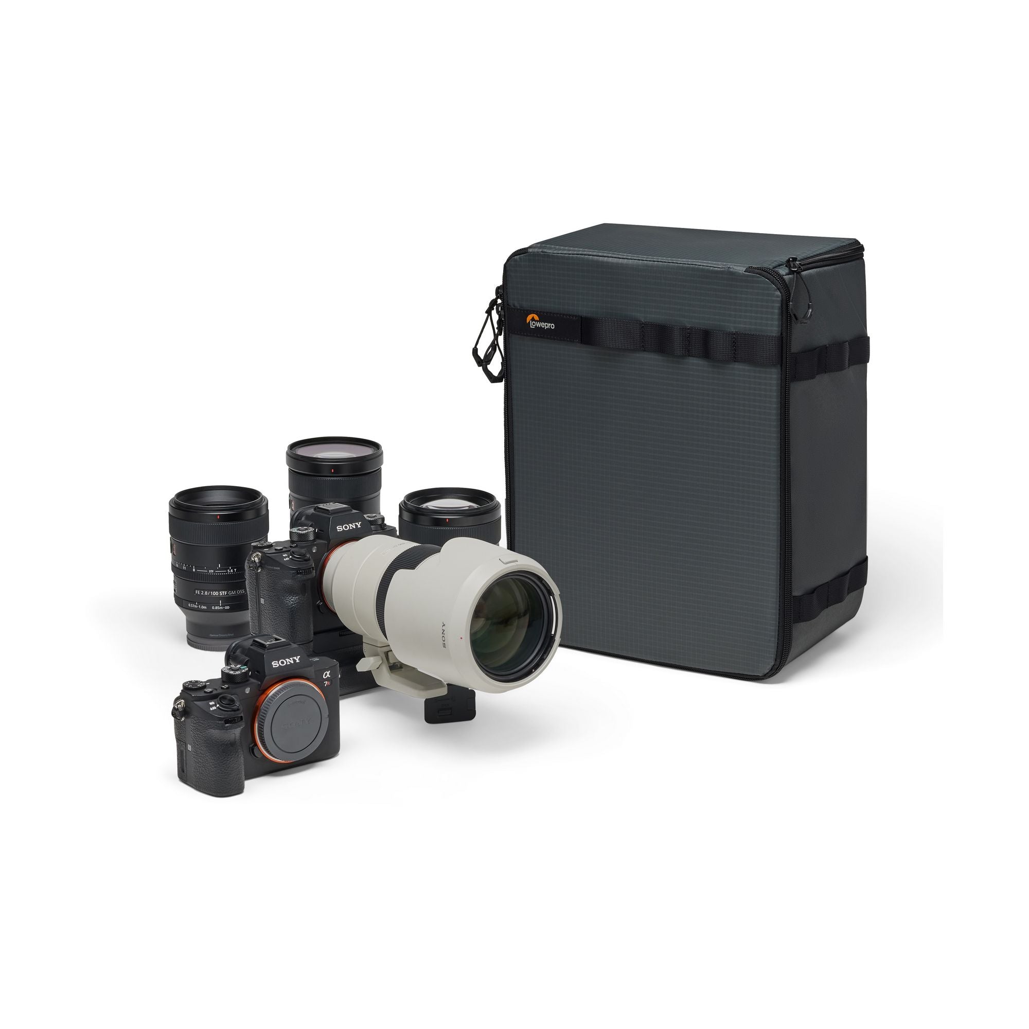 Чанта Lowepro GearUp PRO camera box XXL II - органайзер - сиво