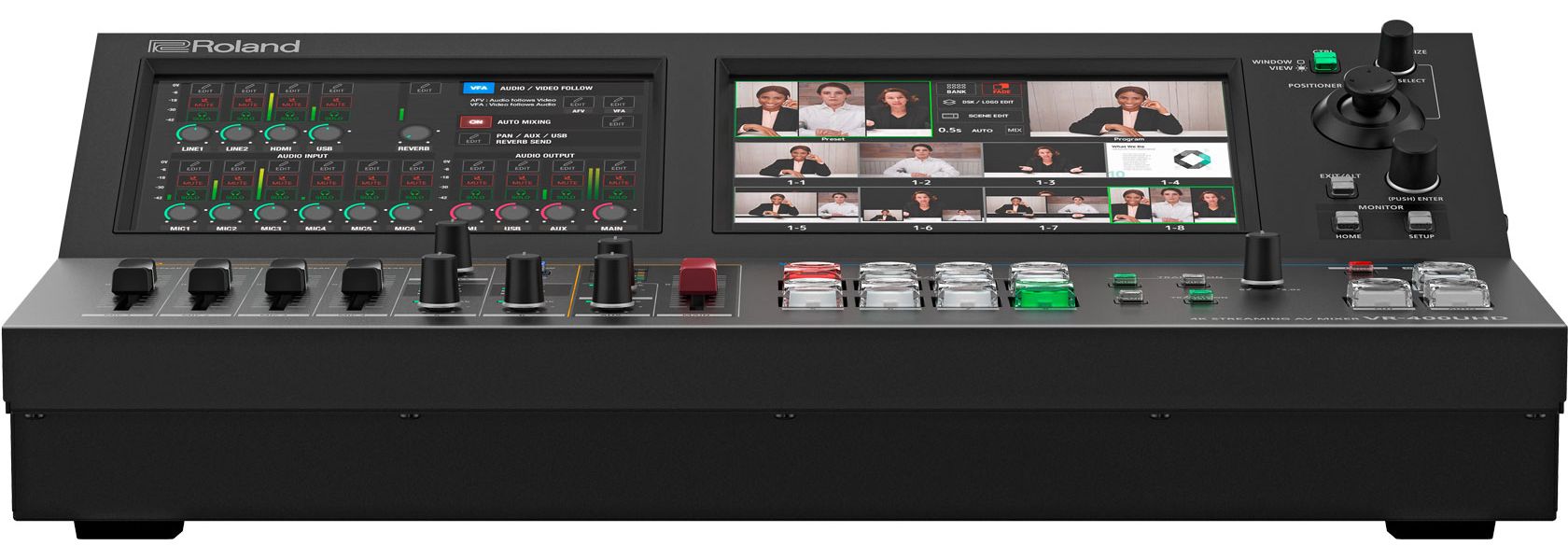 Roland VR-400UHD 4K Streaming AV Mixer