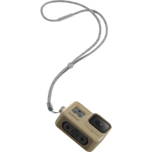 GoPro Silicone Sleeve and Adjustable Lanyard Kit for GoPro HERO8 (Sand)