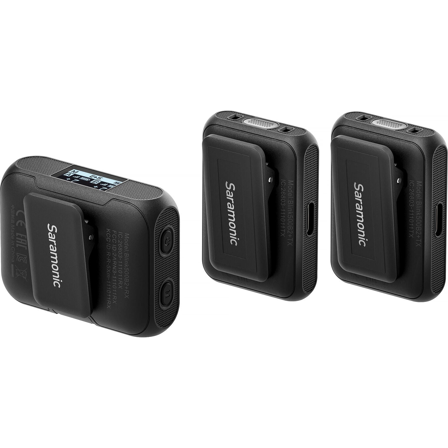 Saramonic Blink500B2+ 4 ин 1 -  2-Person Wireless Clip-On Mic System With Lavaliers & Dual Receiver