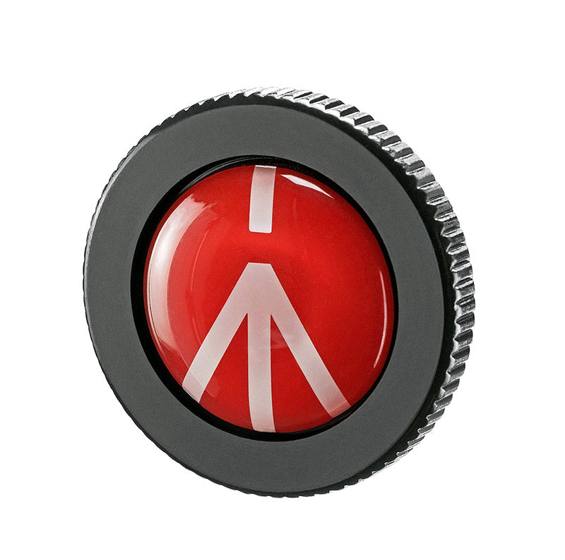 Round quick release plate for Manfrotto Compact Action