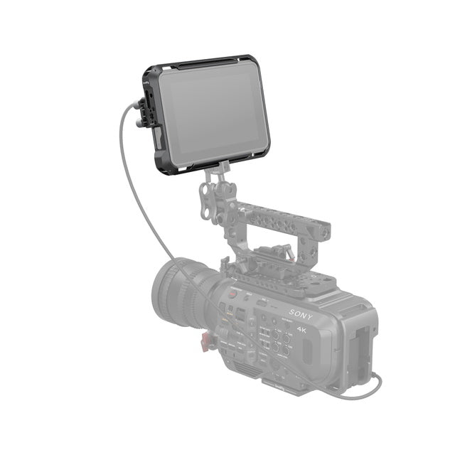 Клетка за монитор със сенник за Atomos Shinobi 7 на SmallRig
