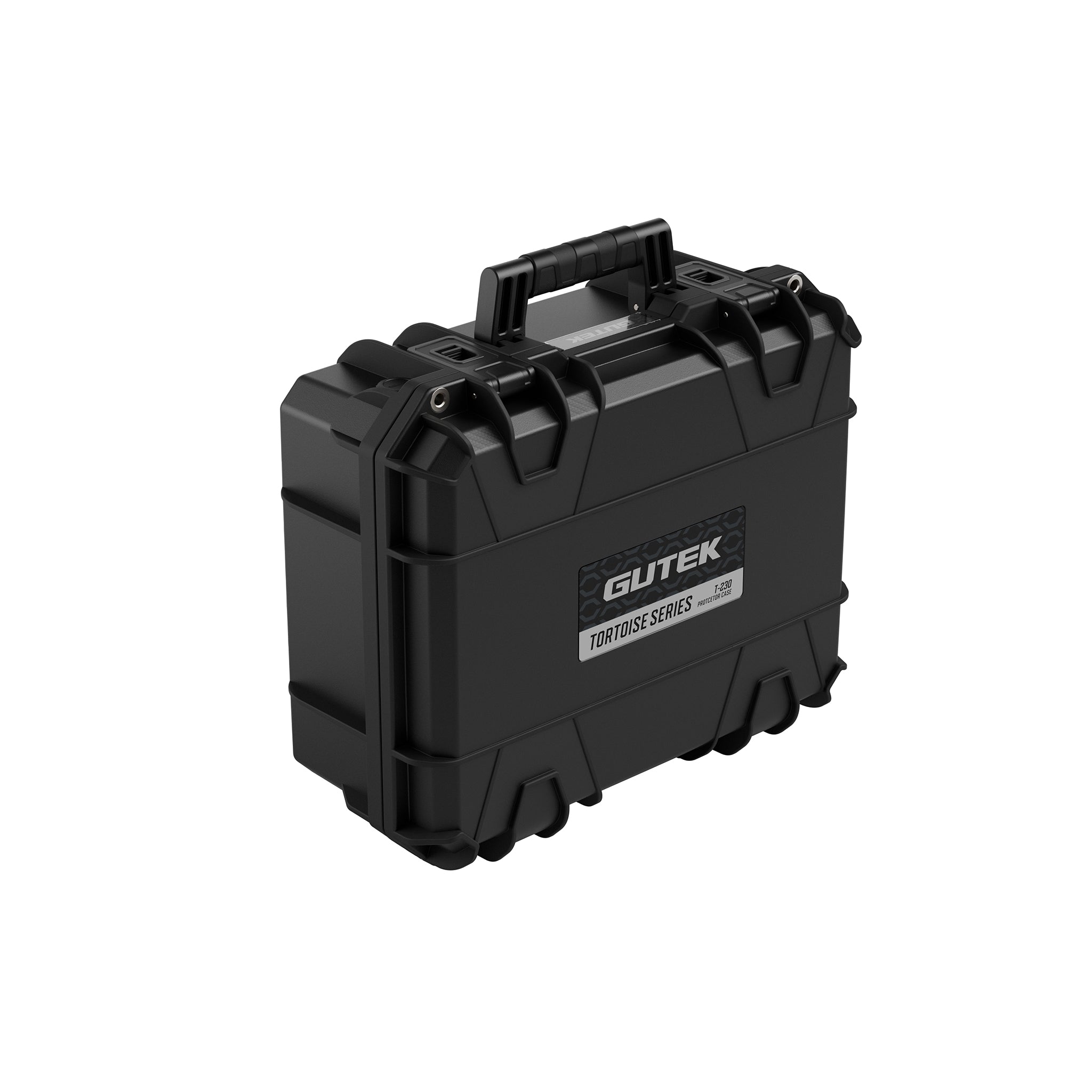 Твърд куфар GUTEK Tortoise T-230 Black - IP67