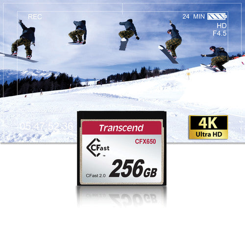 Kарта Памет Transcend CFast 2.0 CFX650 - 256GB
