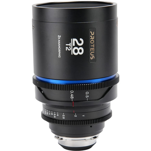 Анаморфен обектив Laowa Proteus 2X Anamorphic 28mm T2 - Син отенък - метров