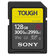 SD Memory Card Sony Tough 128GB UHS-II SF-G128T (R:300 W:299)