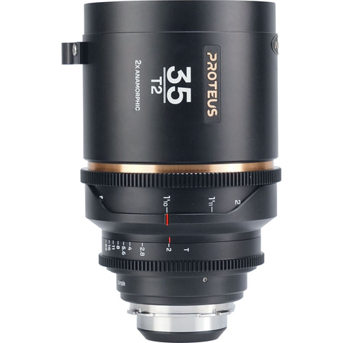 Анаморфен обектив Laowa Proteus 2X Anamorphic 35mm T2 - Кехлибарен отенък - метров